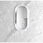 Noosa Led 900(H)x450(W) White Metal Frame Mirror Noosa Led 900(H)x450(W) White Metal Frame Mirror